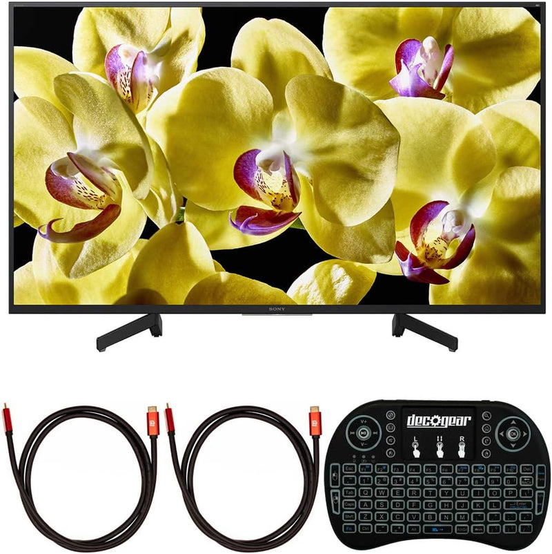 Sony E1SNXBR49X800G 49-Inch 4K HDR LED TV Bundle — main product image