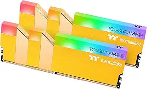 Thermaltake RG26D408GX2-3600C18A TOUGHRAM RGB 16GB 3600MHz Gold