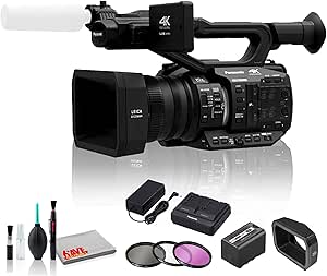 Panasonic AG-UX90PJ 4K Camcorder Basic Bundle