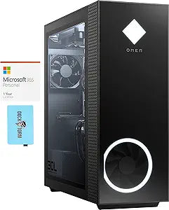 HP GT13-1114-3456-195549 OMEN Ryzen 5 RX 6600 XT Gaming PC — main product image