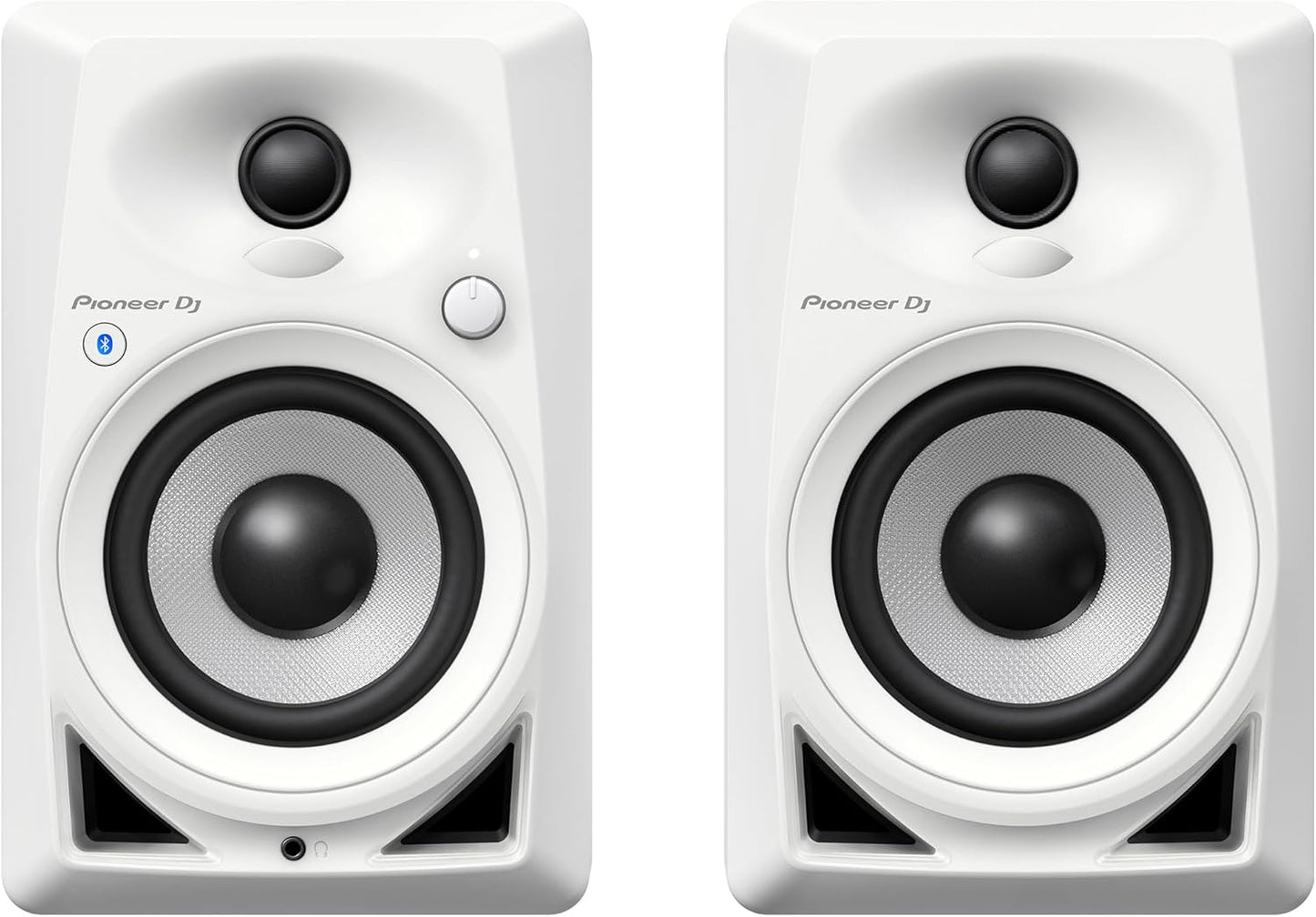 Pioneer DJ DM40BTW Bluetooth Desktop Monitor Speakers - White