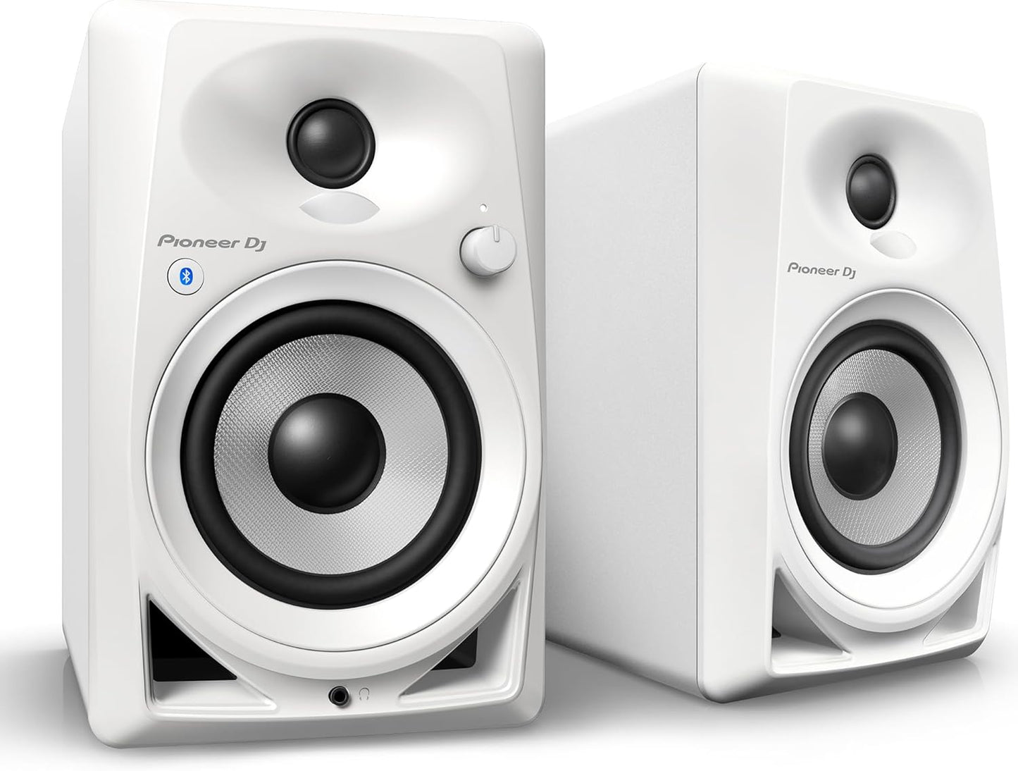 Pioneer DJ DM40BTW Bluetooth Desktop Monitor Speakers - White