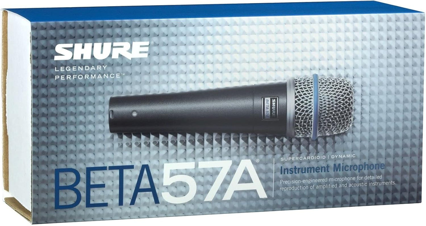 Shure Beta 57A Supercardioid Dynamic Instrument Microphone