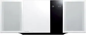 Panasonic SC-HC395-W Compact Stereo System Bluetooth-Enabled White — main product image
