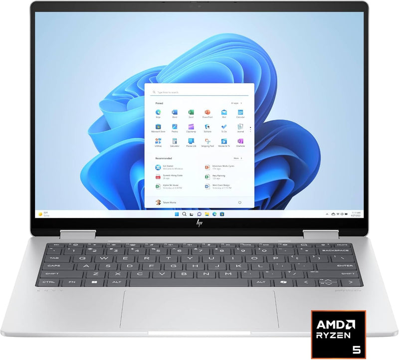 HP 14-fa0013dx Envy 2-in-1 Touch Laptop Ryzen 5 — main product image