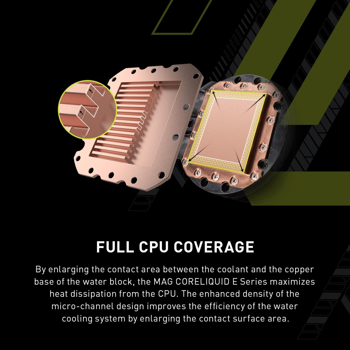 MSI MAG CORELIQUID E360 Black AIO CPU Cooler