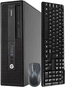 HP EliteDesk 800 G2 SFF i5 Desktop PC (Renewed)