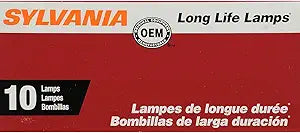 Sylvania 3757ALL.TP Long Life Miniature Bulbs (10-Pack) — main product image