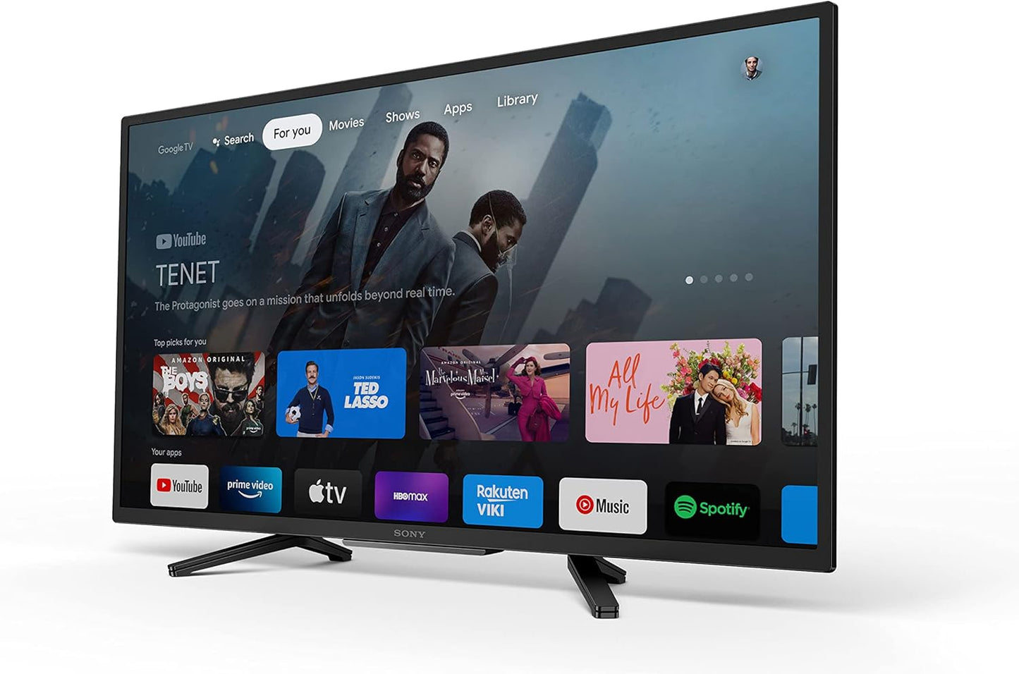 Sony KD32W830K 32" 720p HD LED Google TV