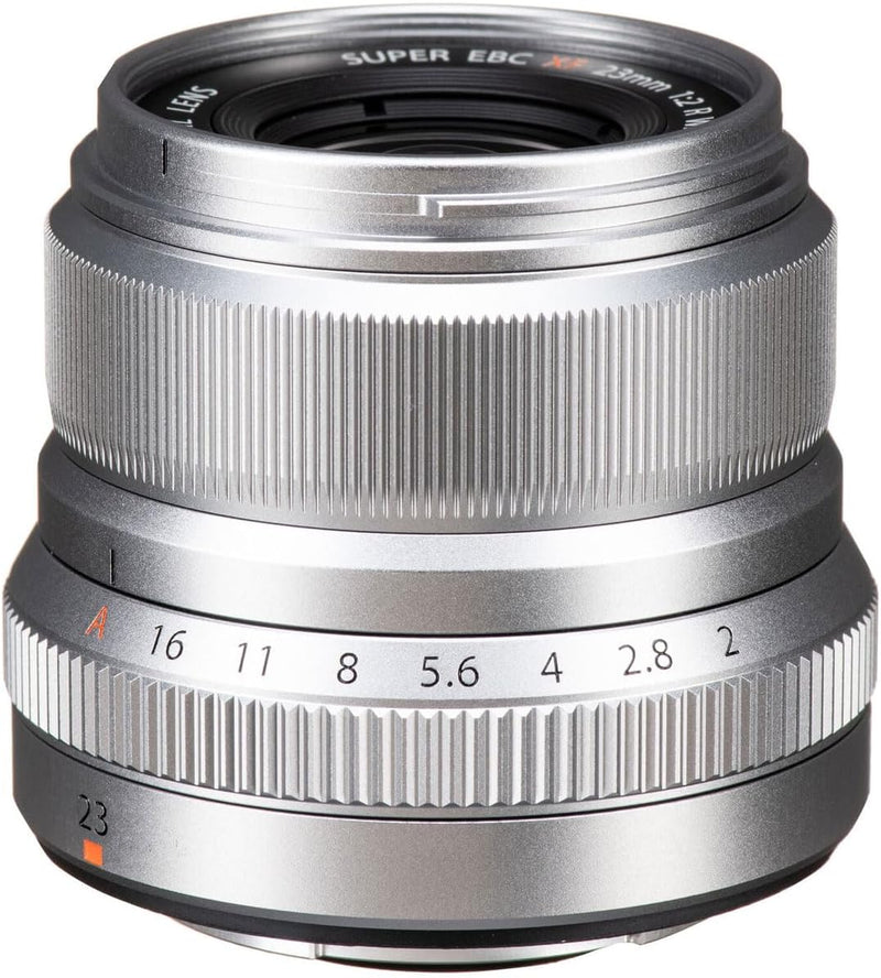 Fujifilm Fujinon XF23mmF2 R WR Silver Lens — main product image