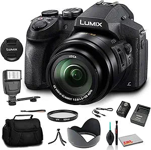 Panasonic DMC-FZ300K Lumix 4K Digital Camera Bundle