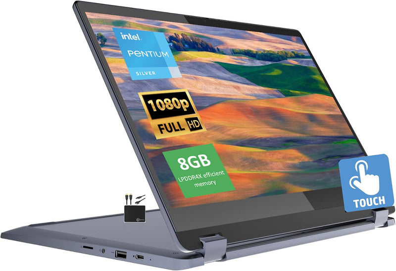 Lenovo 2023 IdeaPad Flex 3i Chromebook 2-in-1 Touchscreen — main product image