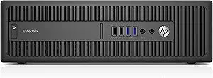 HP 800 G2-SFF EliteDesk Core i5 Desktop (Renewed)