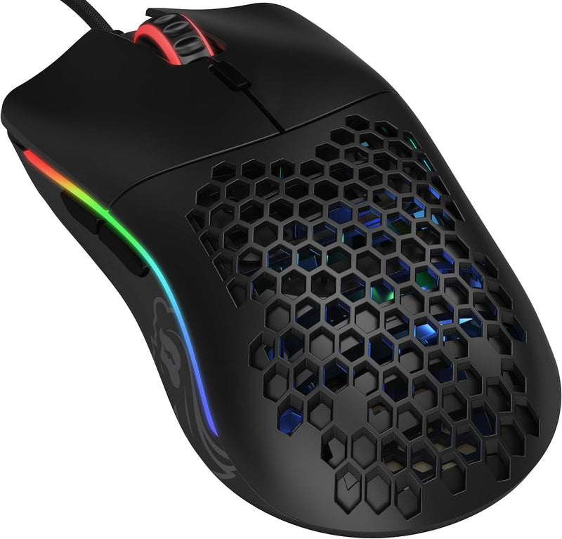 Glorious GO-BLACK Model O Wired Gaming Mouse — main product image