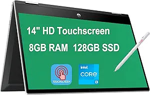 HP Pavilion X360 i3 11th Gen 2-in-1 Touch Laptop — main product image