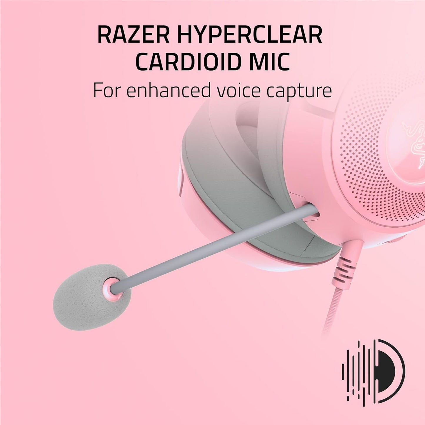 Razer RZ04-04730100-R3U1 Kraken Kitty V2: Pink RGB Headset