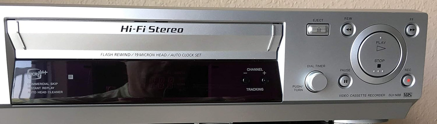 Sony SLVN88 4-Head Hi-Fi VCR Stereo Player