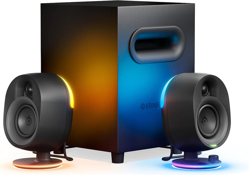 SteelSeries Arena 7 Illuminated 2.1 Gaming Speakers (Renewed) — main product image