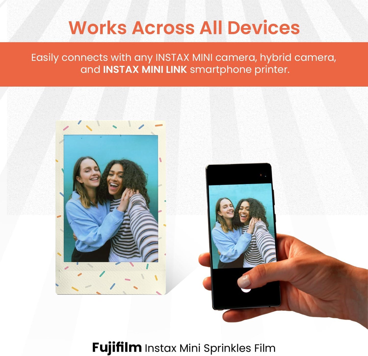 Fujifilm Instax Mini Sprinkles Film 20 Exposures