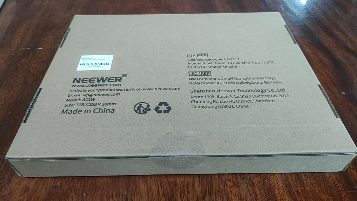 Neewer 10083458@@##1 Acrylic Film Director's Clapper Board