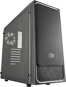 Cooler Master MCB-E500L-KA5N-S02 PC Case - Mid-Tower, Mesh Front