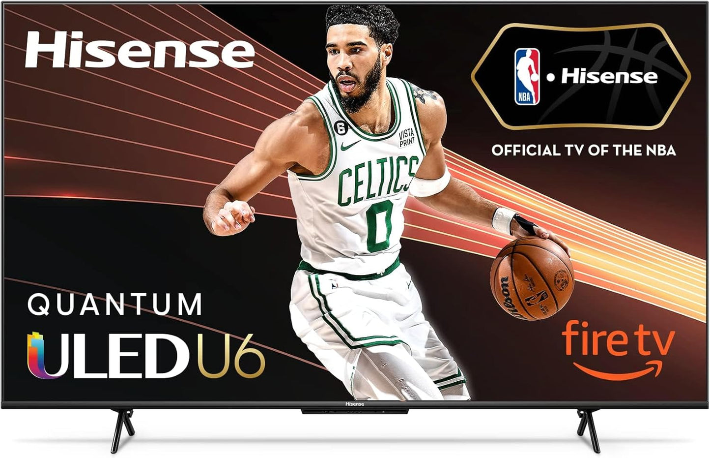Hisense 75" 75U6HF 4K ULED Fire TV & 2.1 Soundbar