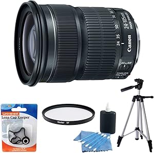 Canon E1CN24105STM EF 24-105mm Lens Bundle