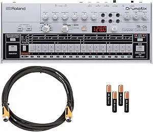 Roland TR-06 Boutique Rhythm Machine MIDI Bundle