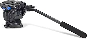 Benro S4 Video Head Black Fluid Dampening — main product image