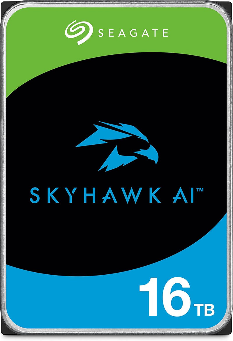 Seagate Skyhawk AI ST16000VEZ00 16TB Surveillance HDD — main product image