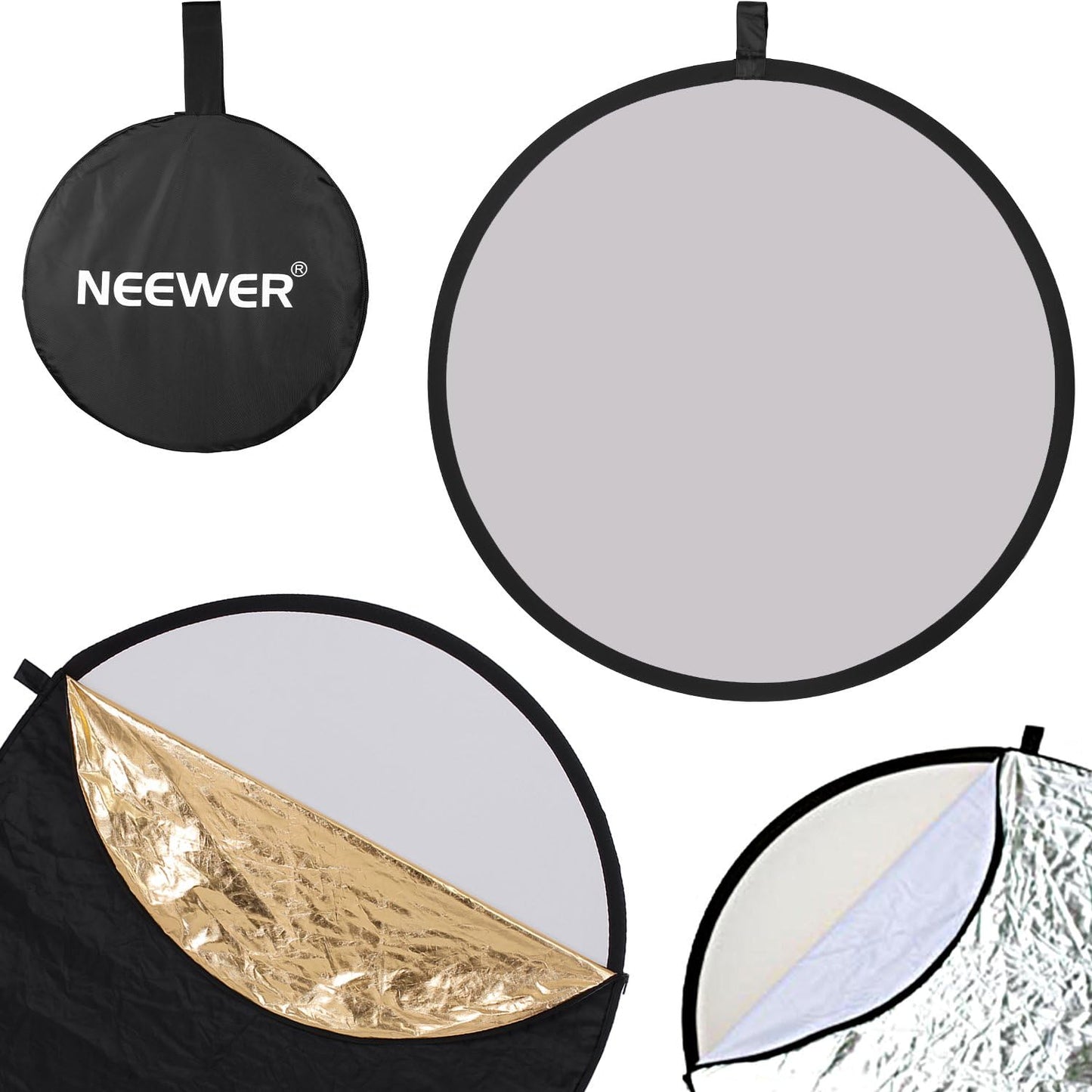 Neewer 90087448 Photo Studio Light Reflector Kit