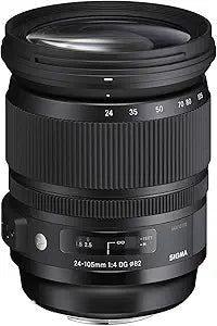 Sigma 635954 24-105mm F4.0 Art DG OS HSM Lens for Canon