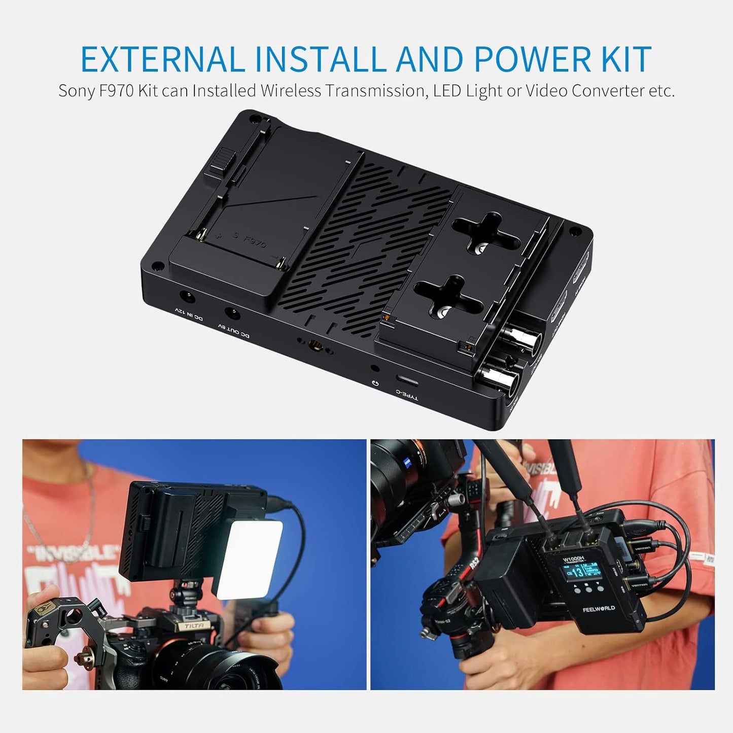 FEELWORLD SA-FW759 6" HDMI SDI Camera Monitor