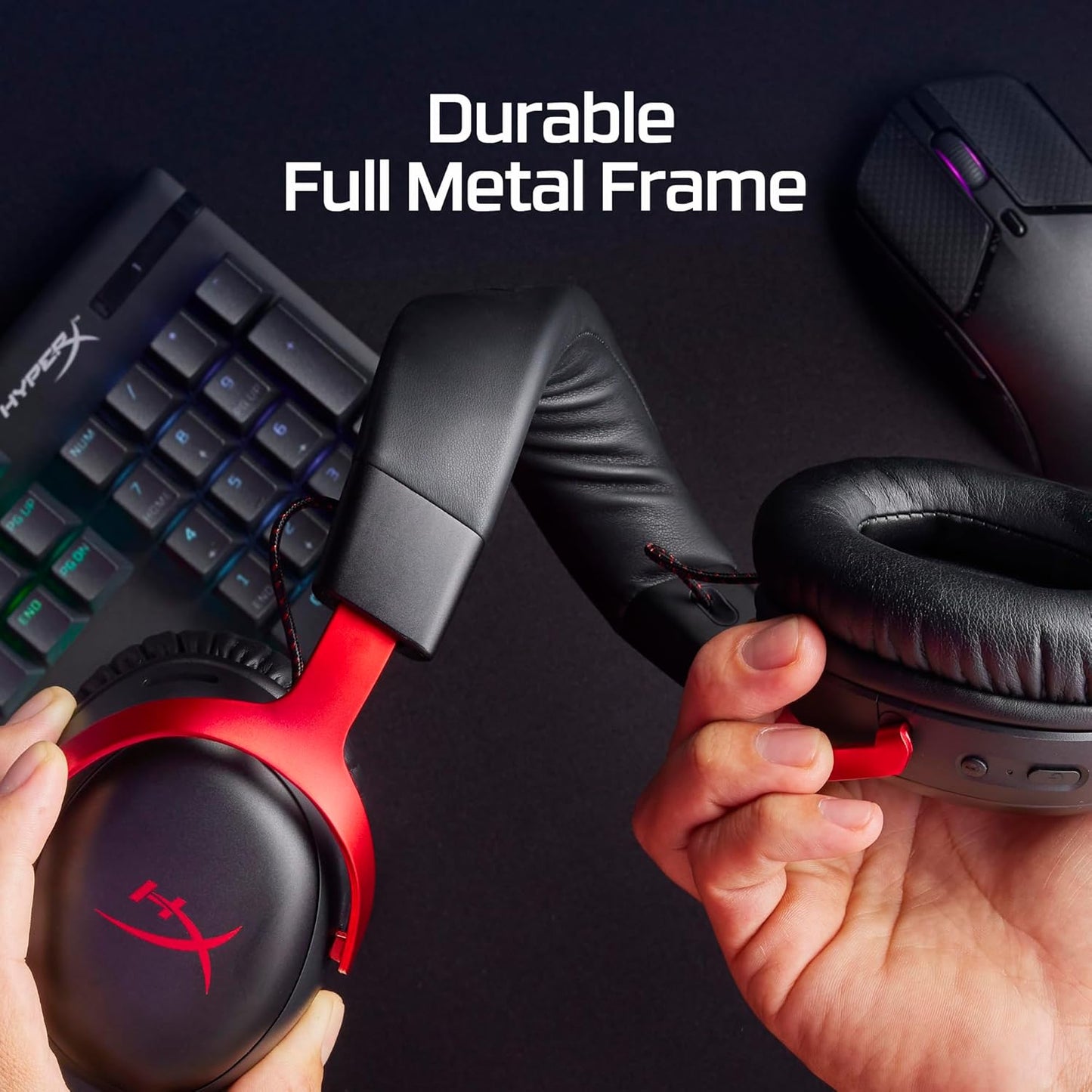 HyperX Cloud III Wireless Red - Gaming Headset