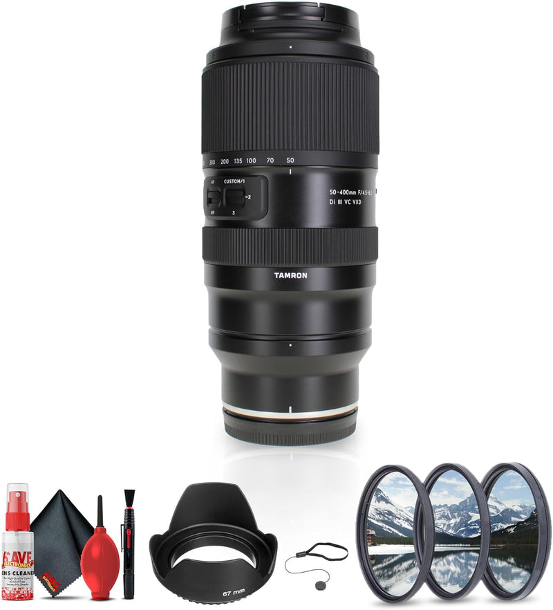 Tamron AFA067Z700 50-400mm f/4.5-6.3 Nikon Z Lens Bundle — main product image