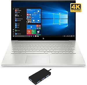 HP Envy 17t-cg000 4K UHD Business Laptop with 64GB RAM