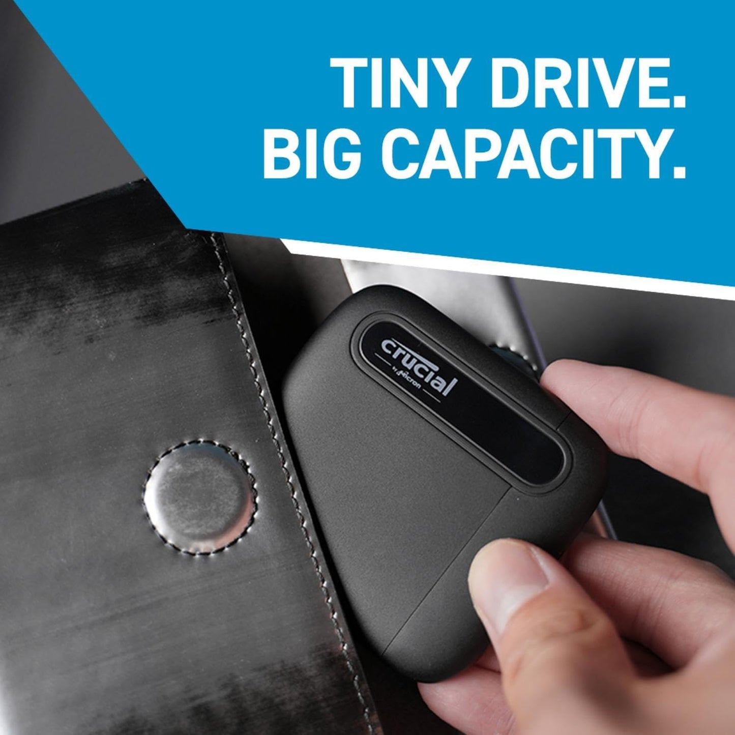 Crucial X6 CT2000X6SSD9 - 2TB Portable SSD - USB 3.2