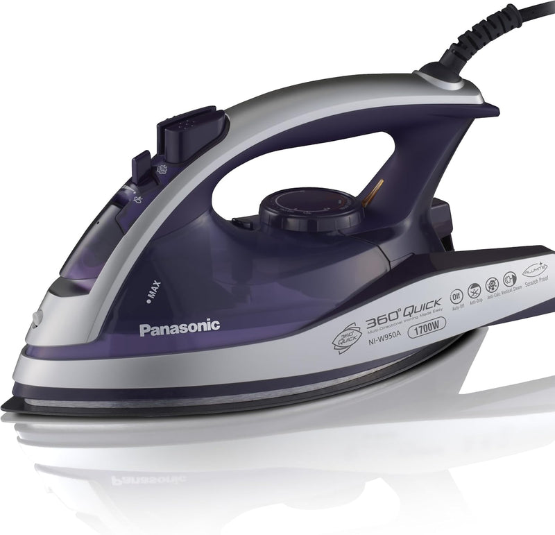 Panasonic NI-W950A Alumite Soleplate Steam Iron — main product image