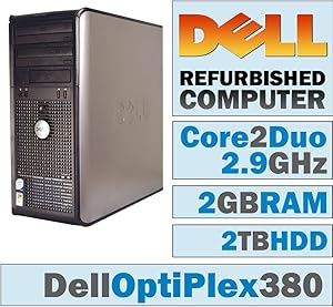 Dell OptiPlex 380 Core 2 Duo Desktop Windows 7 — main product image