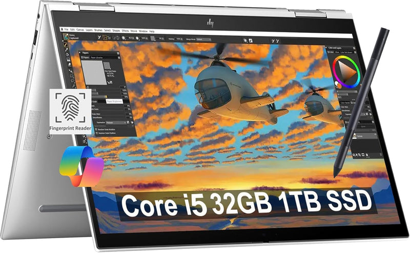 HP EliteBook x360 830 G10 i5-1345U 32GB 1TB SSD Business Laptop — main product image