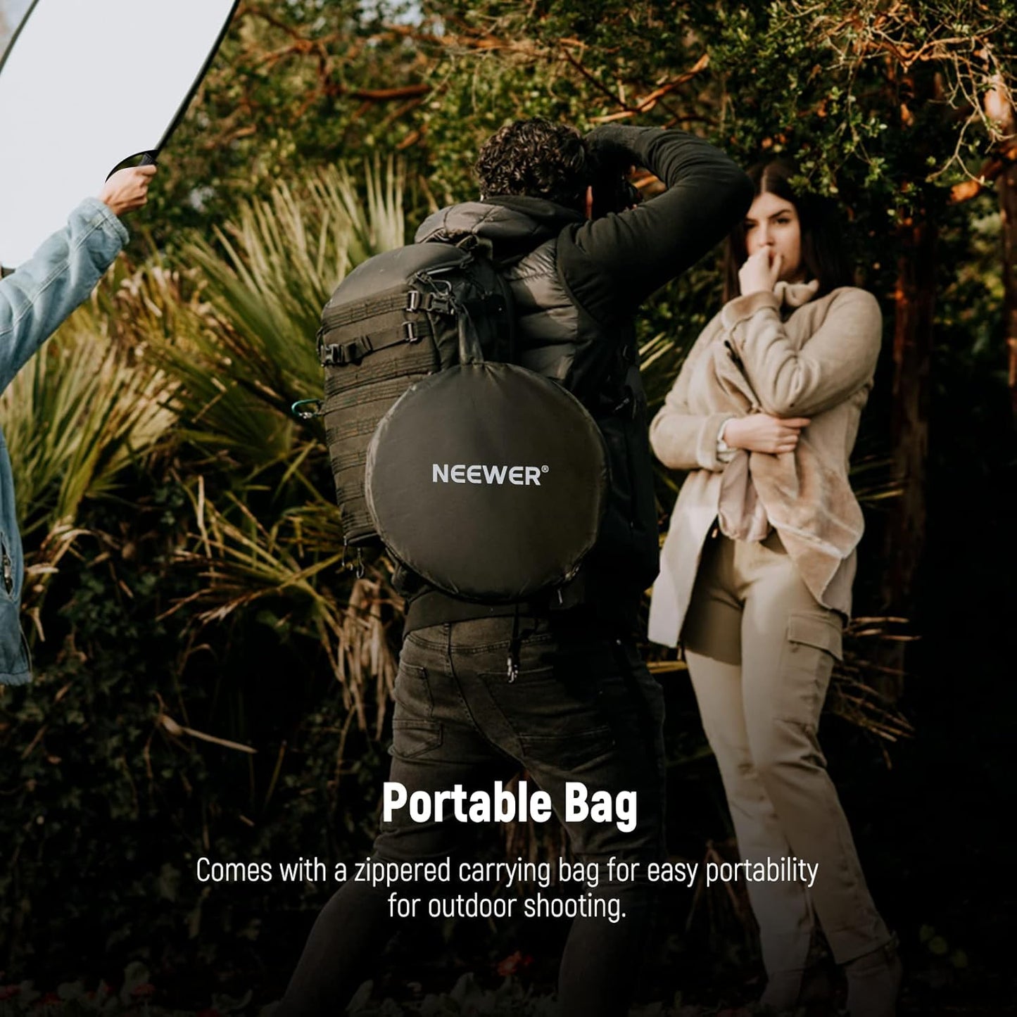 Neewer RF-110II 43" 5-in-1 Collapsible Photography Reflector