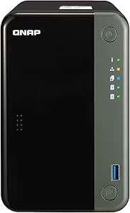 QNAP TS-253D-4G-AMZ-US 2-Bay 2.5GbE NAS — main product image