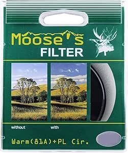 Hoya B72CIRPLWGB 72mm Moose Peterson Warming Polarizer Filter — main product image