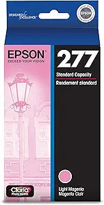 Epson T277620 Claria Photo HD Ink: Light Magenta Cartridge for XP Series