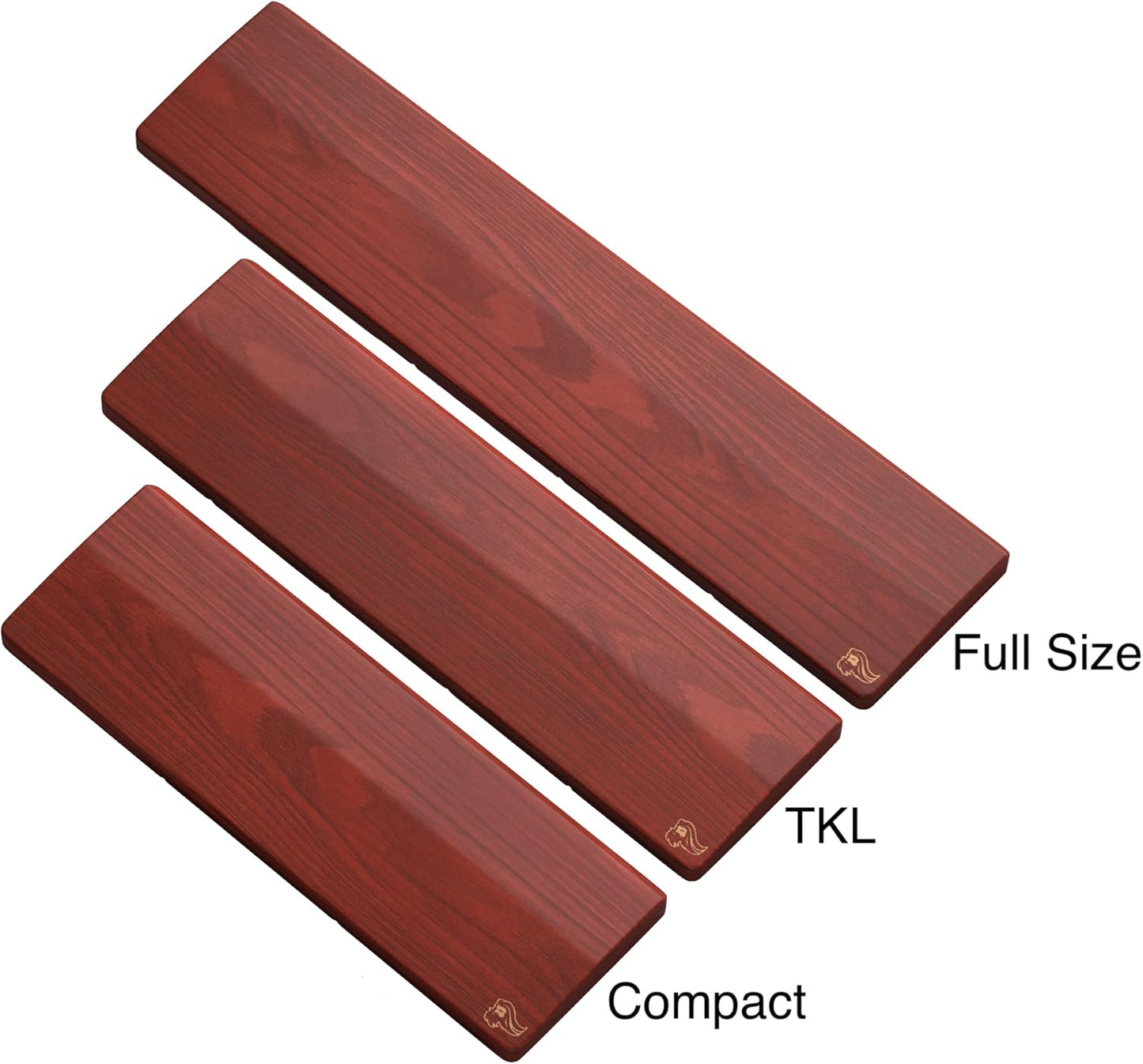 Glorious GV-87-BROWN TKL Wooden Ergonomic Keyboard Wrist Rest