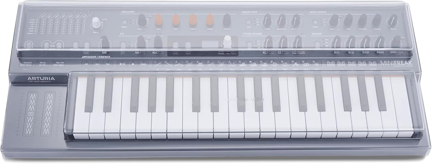 Decksaver DS-PC-MINIFREAK Arturia Minifreak Keyboard Cover