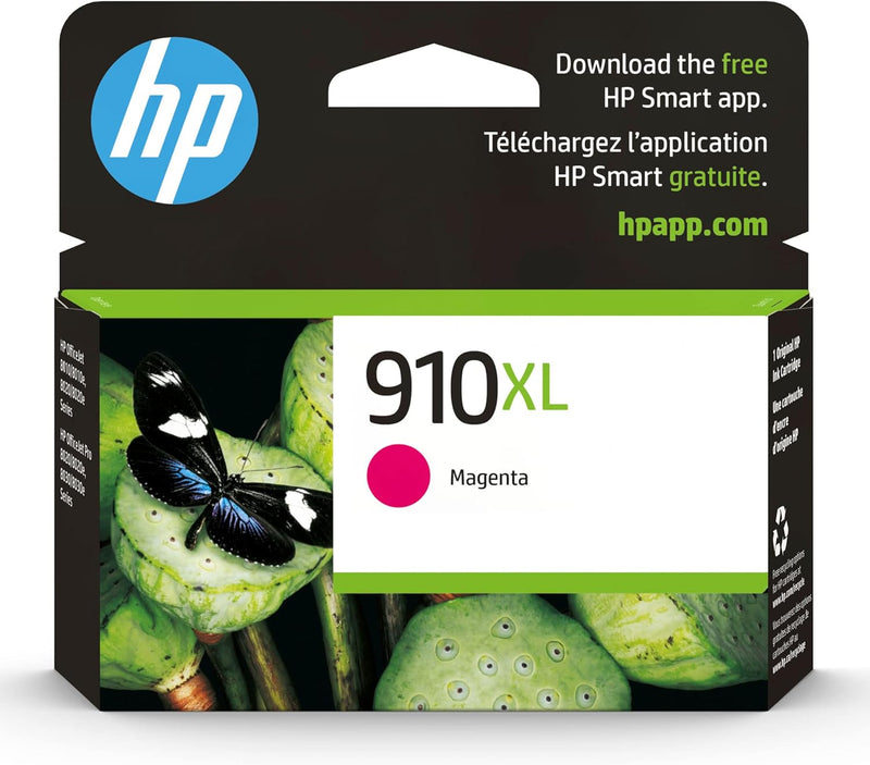 HP 3YL63AN#140 910XL Magenta High-yield Ink Cartridge — main product image