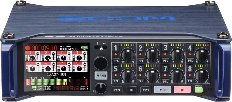 Zoom F8 MultiTrack Field Recorder for Filmmaking — main product image