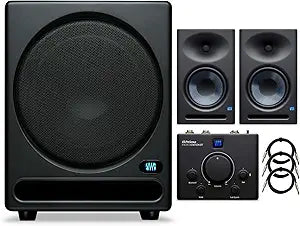 PreSonus Temblor T10 Subwoofer & Eris E8 Monitor Bundle