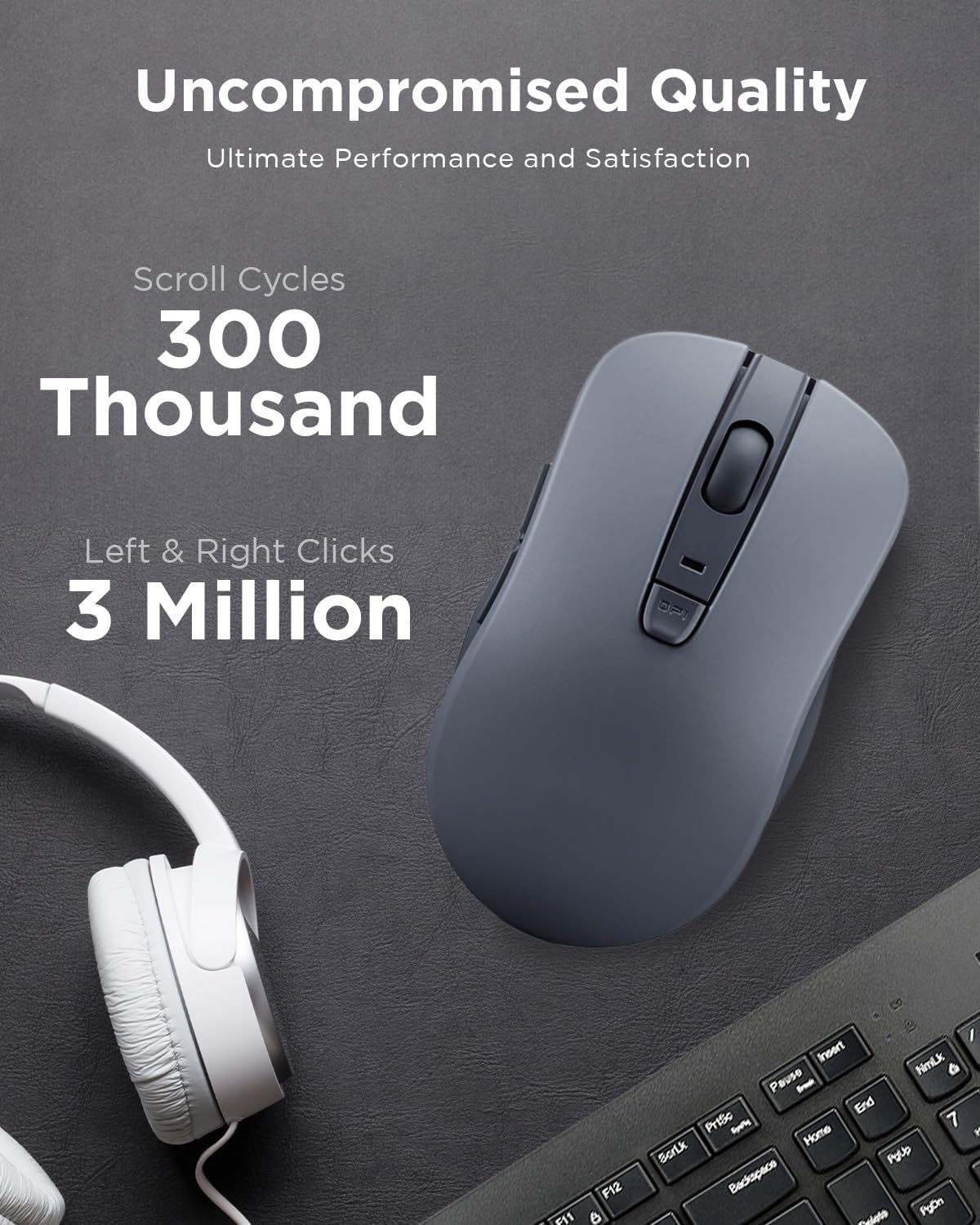 Lenovo 4Y51N41727 Bluetooth Silent Mouse - Grey